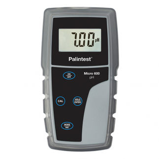Palintest Micro 600 pH Meter 0.00 - 14.00 pH. Oxidation Reduction Potential (ORP) -1000 to 1000 mV