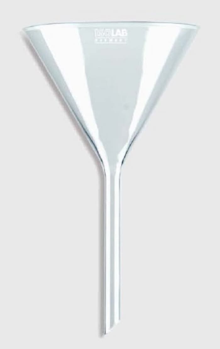 Funnel, 80mm dia., Manufactured from clear, virgin polypropylene. are autoclavable at 121°C and 1.1