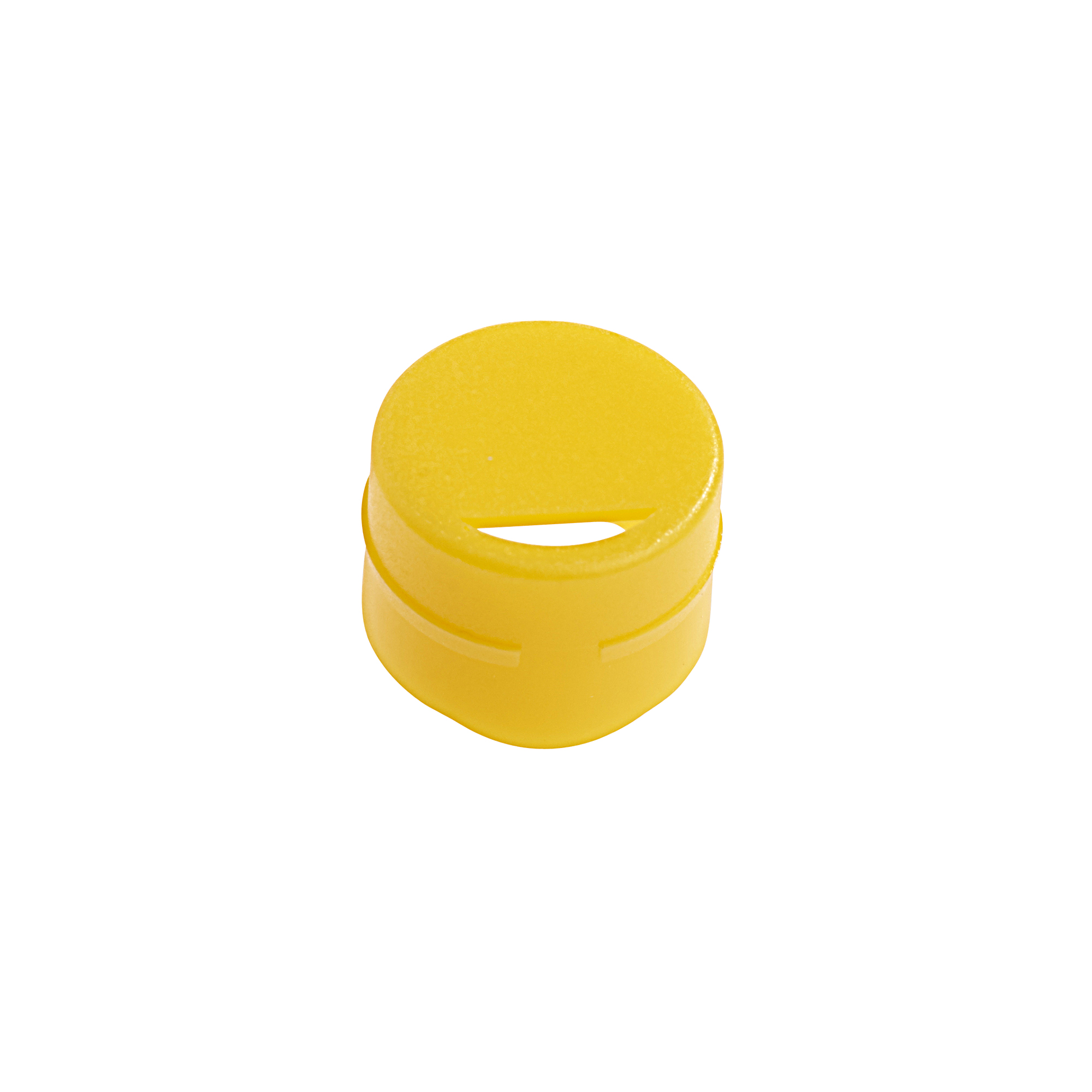 cryo tube cap disc - yellow 100/pk. Isolab, Germany