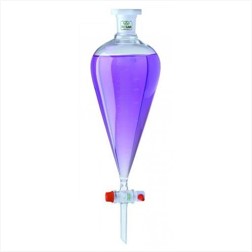 Separating Funnel 100 mL, manufactured from Borosilicate Glass 