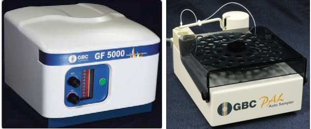 System 5000 graphite furnace comprising GF5000 power supply and workhead plus PAL automatic sample loader