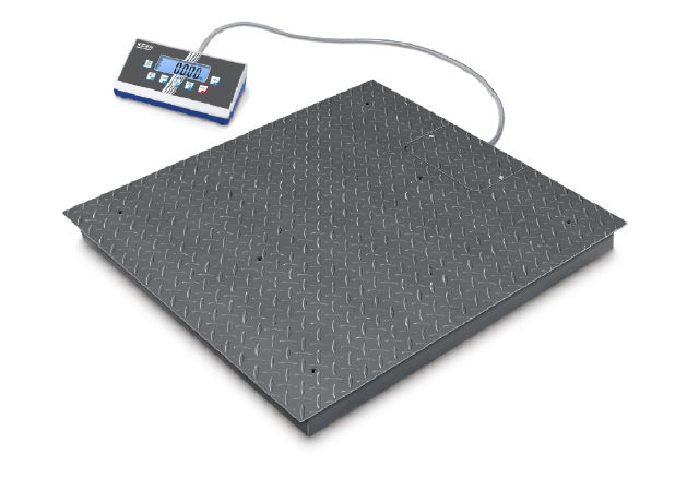 Floor scale BIC High resolution floor scale with 2×3000 [d] . 1500 kg x 0.5 kg readability. Made in Germany