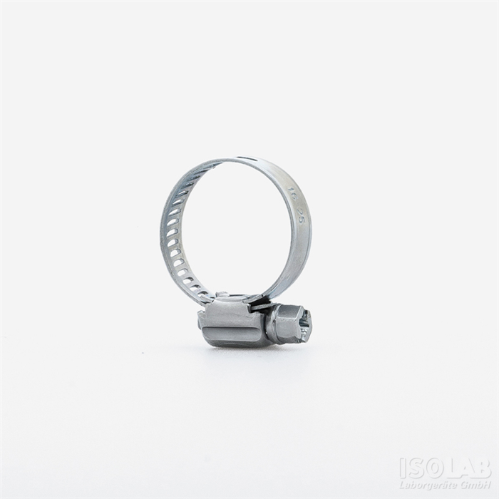 Tubing Clamp, easy click lock for up to 20mm. Isolab Germany