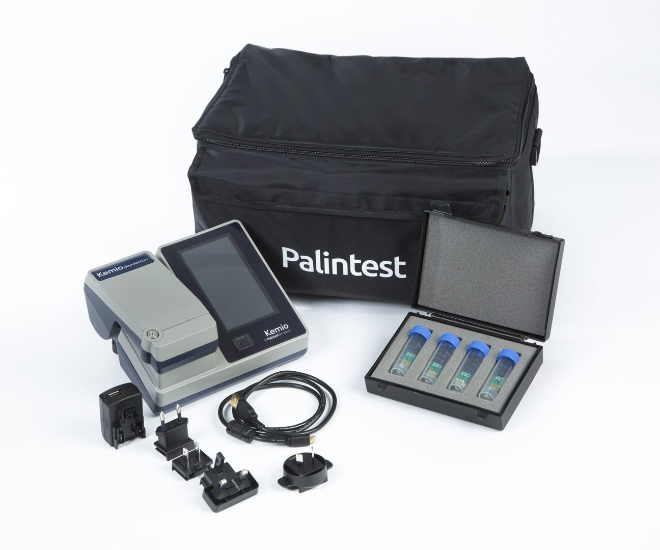 Palintest Kemio Multi Soft Case Kit (Lead, Cadmium, Copper, Bromine, Chlorine, Chlorine Dioxide, Chlorite, Arsenic and Peracetic Acid)