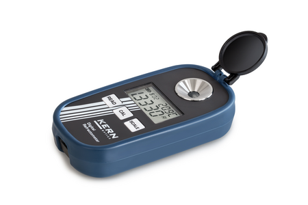 Kern Digital Salt Meter / Refractometer Measuring range salinity (NaCl) %	0 % – 28 % with IP65 protection convenient for food industry. 