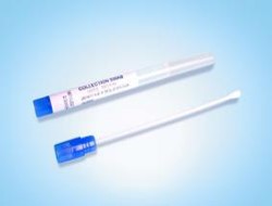 Transport swab with medium(Amies),Blue Cap labelled, Gamma Sterile pk of 50