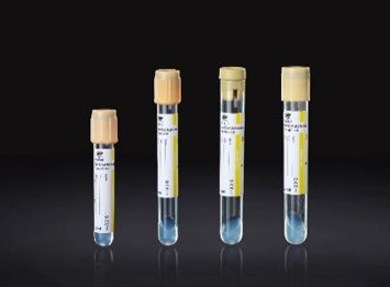 Gel and clot activator blood collection tubes, Yellow Cap, 1-5 ml, pk of 100