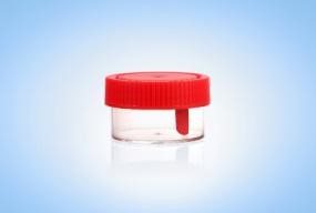 Stool  container 20ml,with spoon pk of 25