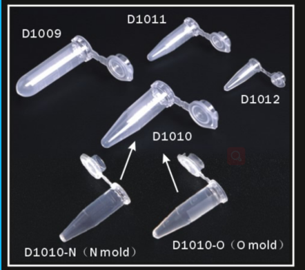 Centrifugation tube 0.2 ml with transparent cap pk of 1000