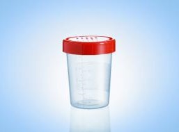 Specimen container 100ml-120ml, individual packing, sterile pk of 500