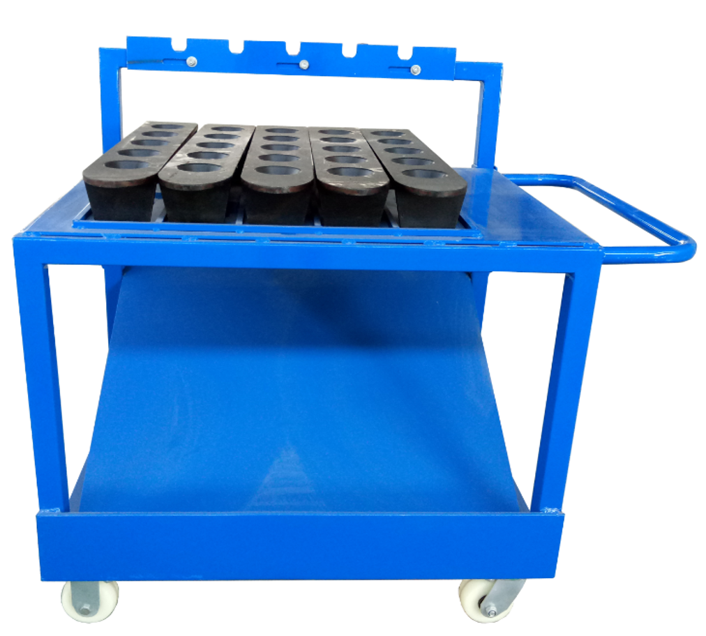 Pouring Trolley for Fire Assay