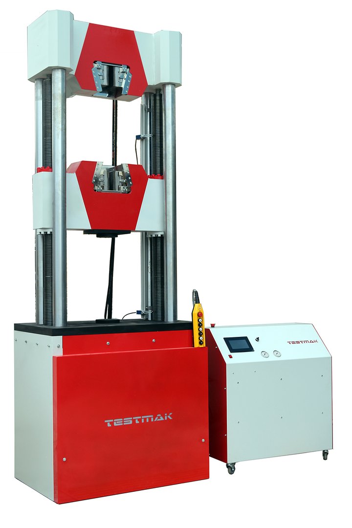 1000 kN SERVO HYDRAULIC UNIVERSAL TENSILE AND COMPRESSION TESTING MACHINE- 220-240V 50-60Hz 