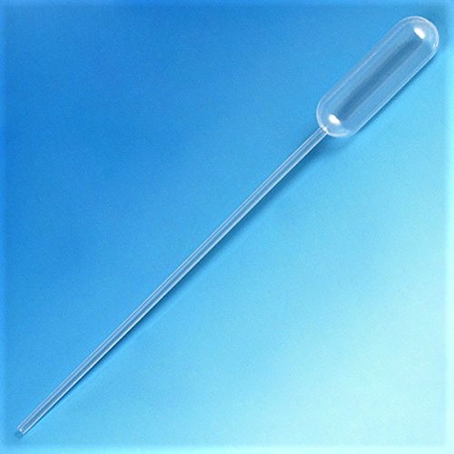 PASTEUR Pipette - Plastic dropper - 0,5 - 3 mL (pk 500), Isolab Germany.