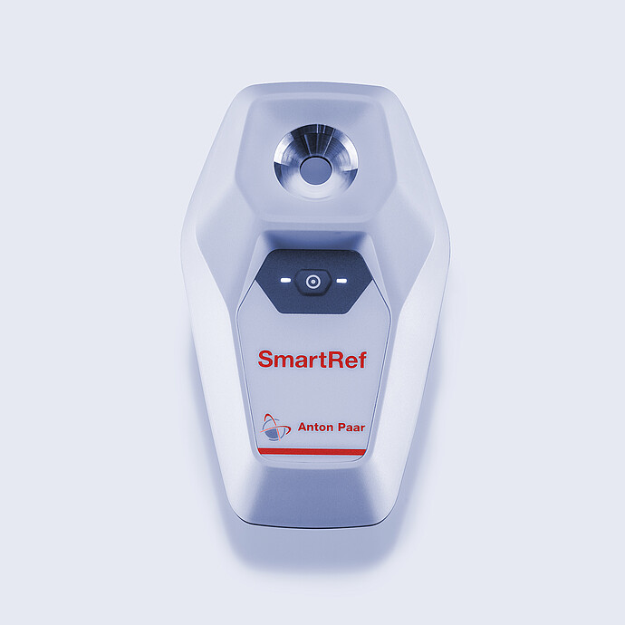 Anton Paar SmartRef Digital Refractometer 0 °Brix to 85 °Brix Automatic temperature Free iOS/Android app compensation (ATC)