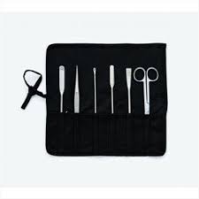 Spatula & scissor  set in wallet  - Isolab