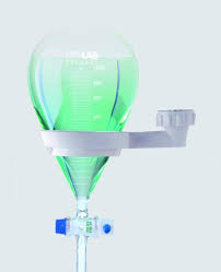 Funnel Holder, Polypropylene to hold laboratory and Separating funnel up to 170 mm diameter. Isolab