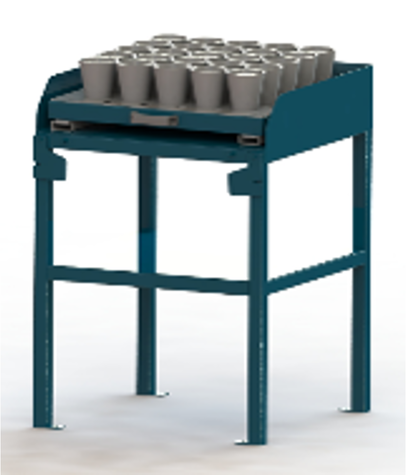 Grid Bench for Fire Assay