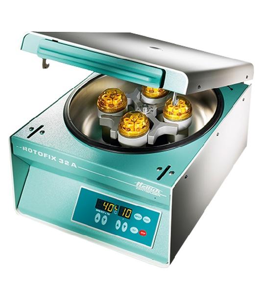 Hettich Bench Top Centrifuge ROTOFIX 32 A
The ROTOFIX 32 A is a rugged, ver