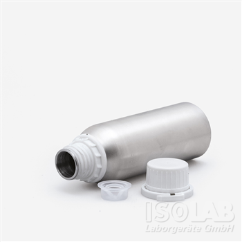 Bottle - screw cap - narrow neck - aluminium - 300 ml - with cap