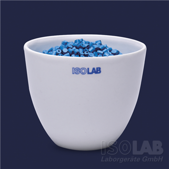 Crucibles - 50mm medium form (50 ml) - glazed porcelain according to DIN Standards 12904 -  medium f