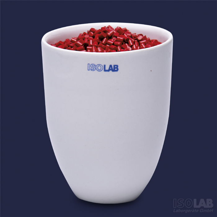 Crucibles - 30mm high form (15 ml) - glazed porcelain according to DIN Standards 12904 - high form -