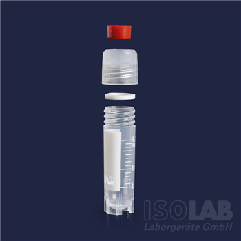 tubes - cryo - 2,0 ml - skirted - external thread 100/pk Isolab, Germany