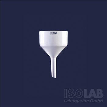 Buchner funnels, porcelain, for filter papers 110 - 125 mm , Isolab Germany.