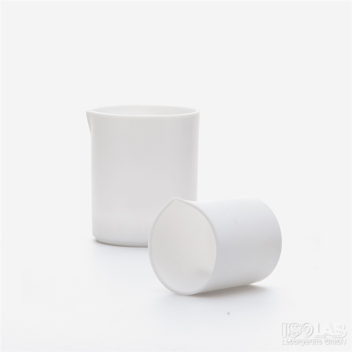 Teflon (PTFE) Beakers Capacity 100 mL, with excellent heat and chemical resistance. With reinforced