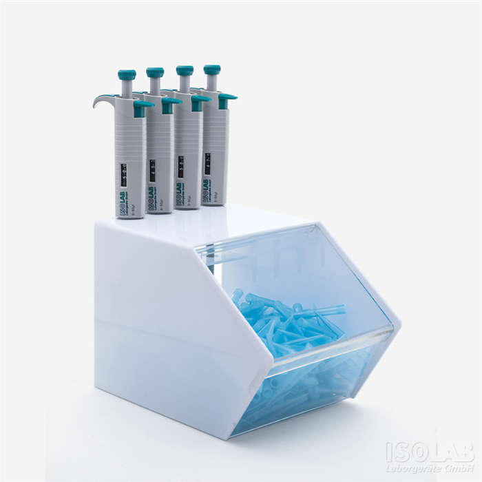 micropipette stand - 4 statition - with storage