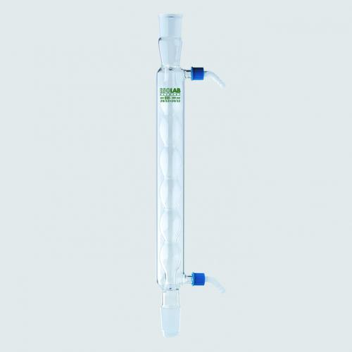 Condenser  ALLIHN  for SOXHLET extractor 100 - 250 ml capacity - NS 45/40 , Isolab Germany.