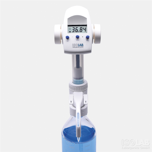 Burettes, Digital Burette with LCD readout. Resolution 0.01mL. PrecePositive displacement of liquid